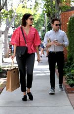 MANDY MOORE Out Shopping in Los Angeles 04/18/2019