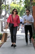 MANDY MOORE Out Shopping in Los Angeles 04/18/2019
