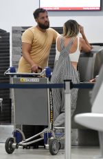 MARGOT ROBBIE and Tom Ackerley at JFK Airport in New York 04/27/2019
