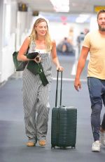 MARGOT ROBBIE and Tom Ackerley at JFK Airport in New York 04/27/2019