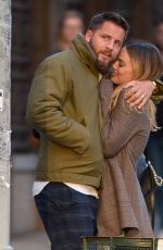 MARGOT ROBBIE and Tom Ackerley Out in New York 04/28/2019