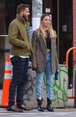 MARGOT ROBBIE and Tom Ackerley Out in New York 04/28/2019
