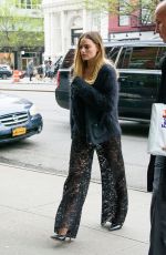 MARGOT ROBBIE Arrives at Her Hotel in New York 04/28/2019