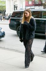 MARGOT ROBBIE Arrives at Her Hotel in New York 04/28/2019