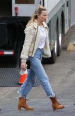 MARGOT ROBBIE Arrives on the Set of Birds of Prey in Los Angeles 04/05/2019