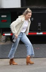 MARGOT ROBBIE Arrives on the Set of Birds of Prey in Los Angeles 04/05/2019