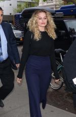MARGOT ROBBIE Arrives to Her Hotel in New York 04/29/2019