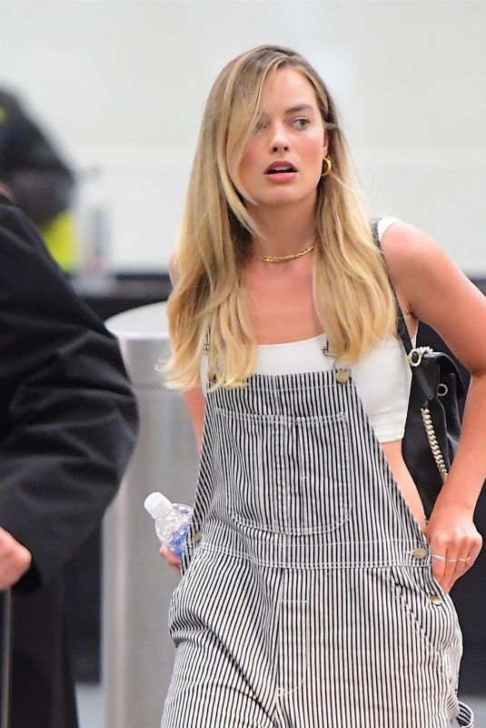 MARGOT ROBBIE at JFK Airport in New York 04/27/2019