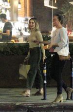 MARGOT ROBBIE Leaves a Restaurant in Los Angeles 04/02/2019