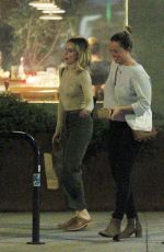 MARGOT ROBBIE Leaves a Restaurant in Los Angeles 04/02/2019