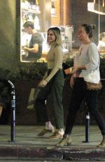 MARGOT ROBBIE Leaves a Restaurant in Los Angeles 04/02/2019