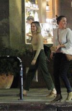 MARGOT ROBBIE Leaves a Restaurant in Los Angeles 04/02/2019