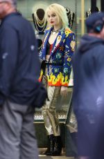 MARGOT ROBBIE on the Set of Birds of Prey in Los Angeles 04/05/2019