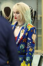 MARGOT ROBBIE on the Set of Birds of Prey in Los Angeles 04/05/2019