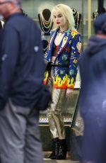 MARGOT ROBBIE on the Set of Birds of Prey in Los Angeles 04/05/2019