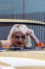 MARGOT ROBBIE on the Set of Birds of Prey in Los Angeles 04/05/2019