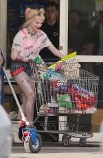 MARGOT ROBBIE on the Set of Birds of Prey in Los Angeles 04/12/2019