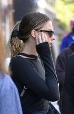 MARGOT ROBBIE Out Makeup Free in New York 04/29/2019