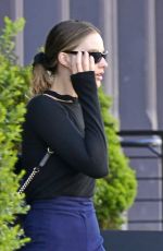 MARGOT ROBBIE Out Makeup Free in New York 04/29/2019