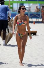 MARIA HERING in Bikini at a Beach in Miami 04/07/2019
