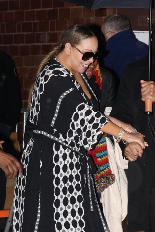 MARIAH CAREY Arrives at Wang Center in Boston 04/03/2019