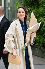 MARION COTILLARD Out and About in Paris 04/29/2019