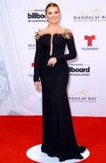MARJORIE DE SOUZA at 2019 Billboard Latin Music Awards Press Room in Las Vegas 04/25/2019