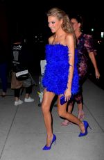 MARTHA HUNT Arrives at Her Birthday Party in New York 04/28/2019