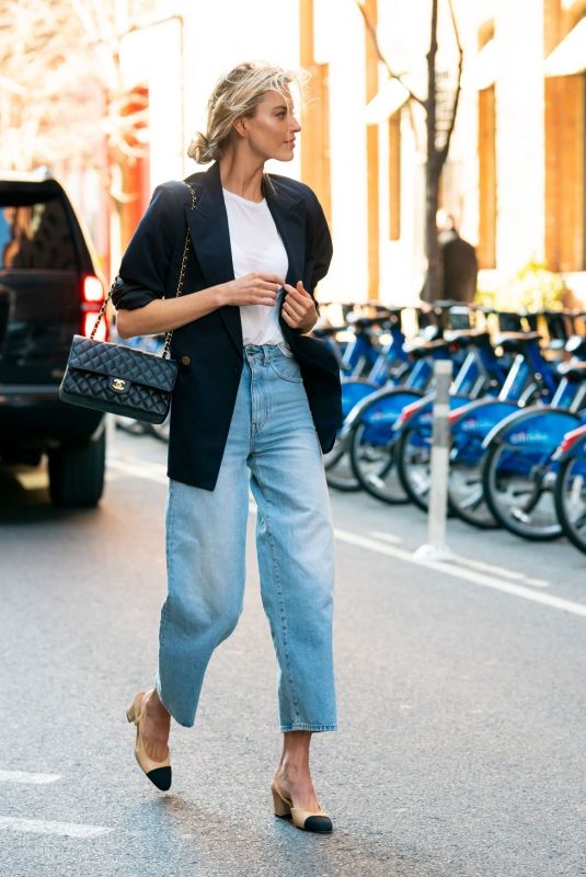 MARTHA HUNT Out and About in New York 04/03/2019