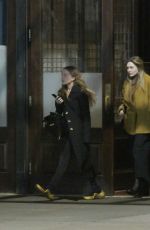 MARY KATE and ELIZABEYH OLSEN Out in New York 04/03/2019