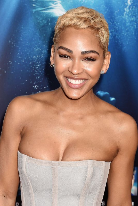 MEAGAN GOOD at Breakthrough Premiere in Los Angeles 04/11/2019