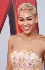 MEAGAN GOOD at Shazam Premiere in Hollywood 03/28/2019