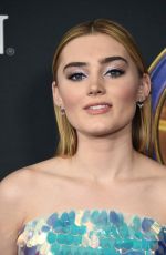 MEG DONNELLY at Avengers: Endgame Premiere in Los Angeles 04/22/2019