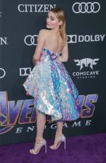 MEG DONNELLY at Avengers: Endgame Premiere in Los Angeles 04/22/2019