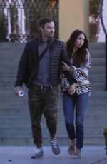 MEGAN FOX and Brian Austin Green Out in Los Angeles 04/02/2019