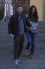 MEGAN FOX and Brian Austin Green Out in Los Angeles 04/02/2019