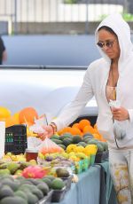 MICHELLE RODRIGUEZ at Farmers Market in Los Angeles 04/04/2019