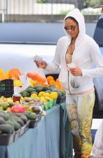 MICHELLE RODRIGUEZ at Farmers Market in Los Angeles 04/04/2019