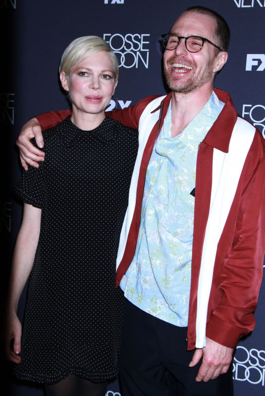 MICHELLE WILLIAMS and Sam Rockwell at Fosse/verdon Screening and Conversation in New York 04/18/2019