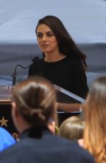 MILA KUNIS at Seth Macfarlane