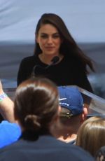 MILA KUNIS at Seth Macfarlane
