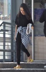 MILA KUNIS Leaves Nail Spa in Studio City 04/18/2019