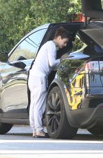 MILA KUNIS Out and About in Los Angeles 04/03/2019