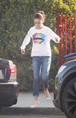 MILA KUNIS Out in Los Angeles 04/02/2019