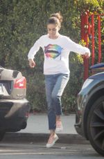 MILA KUNIS Out in Los Angeles 04/02/2019