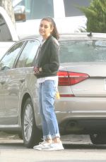 MILA KUNIS Out in Los Angeles 04/10/2019