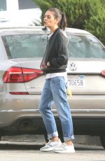 MILA KUNIS Out in Los Angeles 04/10/2019