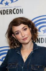 MILANA VAYNTRUB at Marvel Rising Press Line at WonderCon in Anaheim 03/31/2019