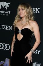 MILEY CYRUS at Avengers: Endgame Premiere in Los Angeles 04/22/2019