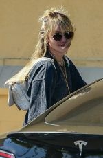 MILEY CYRUS Out and About in Studio City 04/25/2019